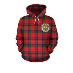 Robertson Modern Tartan Hoodie - Tree Of Life