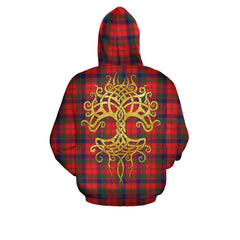 Robertson Modern Tartan Hoodie - Tree Of Life