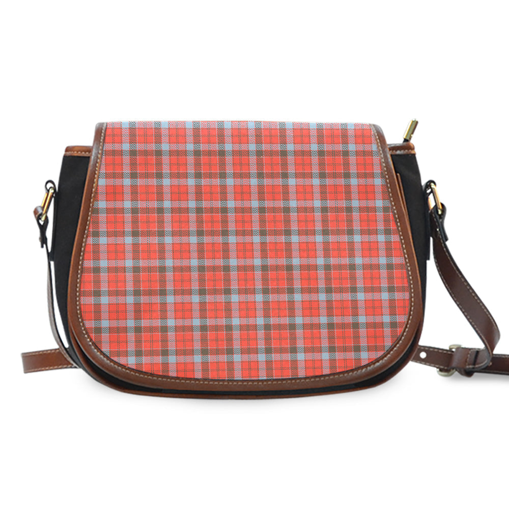 Robertson Weathered Tartan Saddle Handbags