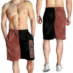 Robertson Weathered Tartan Crest Men's Short - Cross Style