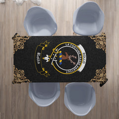 Rollo Crest Tablecloth - Black Style