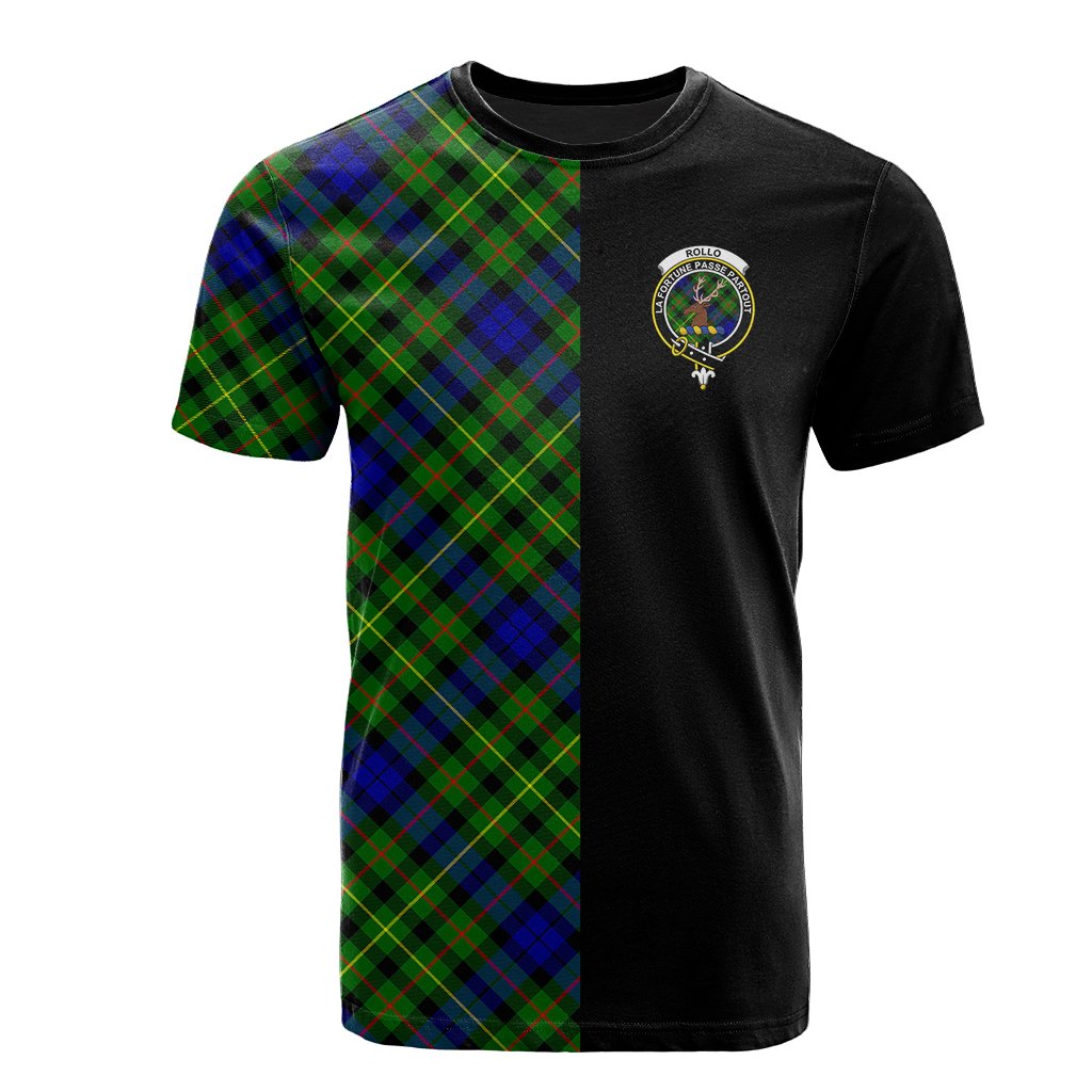 Rollo Modern Tartan T-Shirt Half of Me - Cross Style
