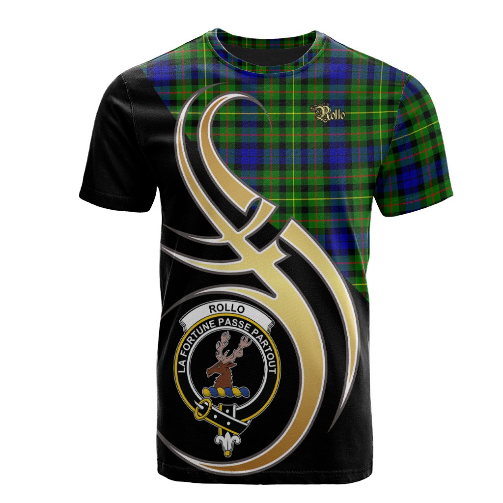 Rollo Modern Tartan T-shirt - Believe In Me Style