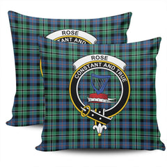 Scottish Rose Hunting Ancient Tartan Crest Pillow Cover - Tartan Cushion Cover
