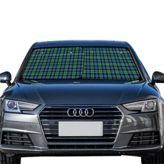 Rose Hunting Ancient Tartan Car Sun Shade - 2 Pieces