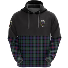 Rose Hunting Modern Clan Half Of Tartan Hoodie