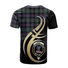 Rose Hunting Modern Tartan T-shirt - Believe In Me Style