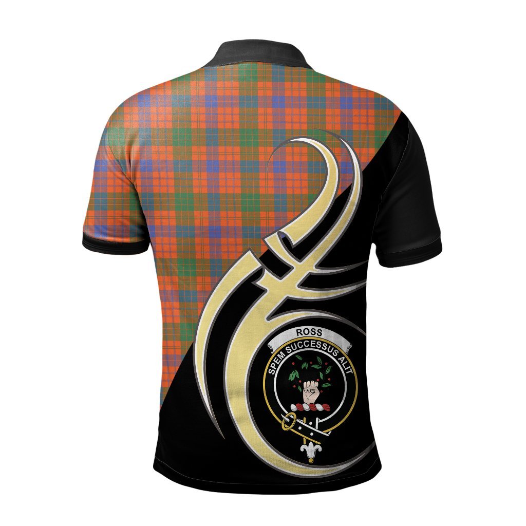 Ross Ancient Tartan Polo Shirt - Believe In Me Style