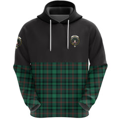 Ross Hunting Modern Clan Half Of Tartan Hoodie