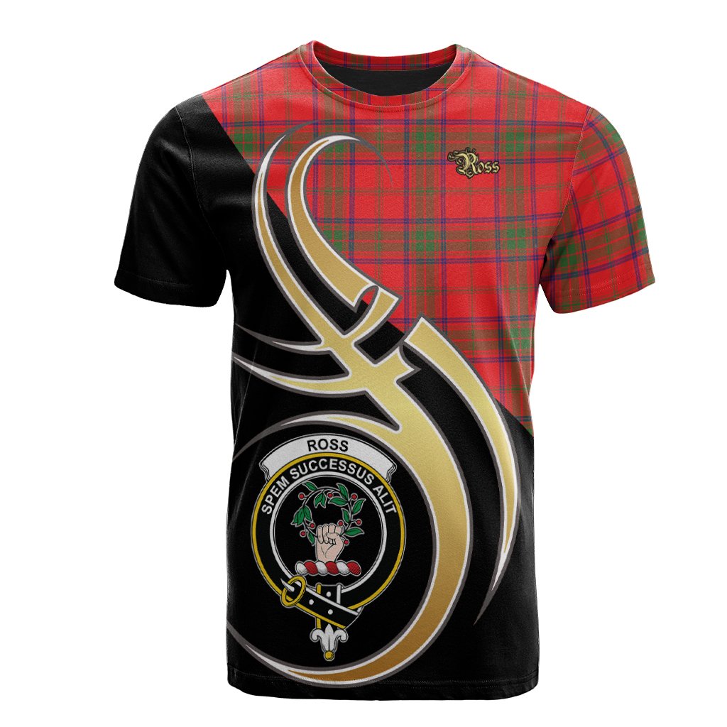 Ross Modern Tartan T-shirt - Believe In Me Style