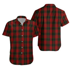 Rosser of Wales Tartan Hawaiian Shirt