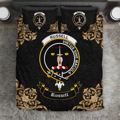 Russell Crest Black Bedding Set