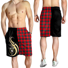 Ruthven Modern Tartan Crest Men's Short PM8