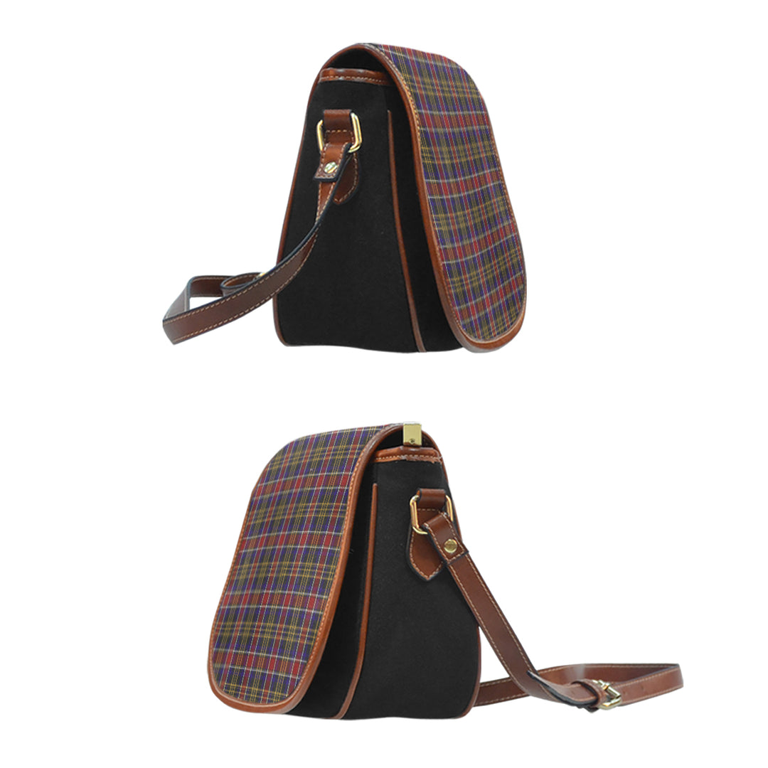 Ruxton Tartan Saddle Handbags