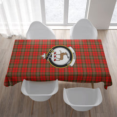 Scott Tartan Crest Tablecloth