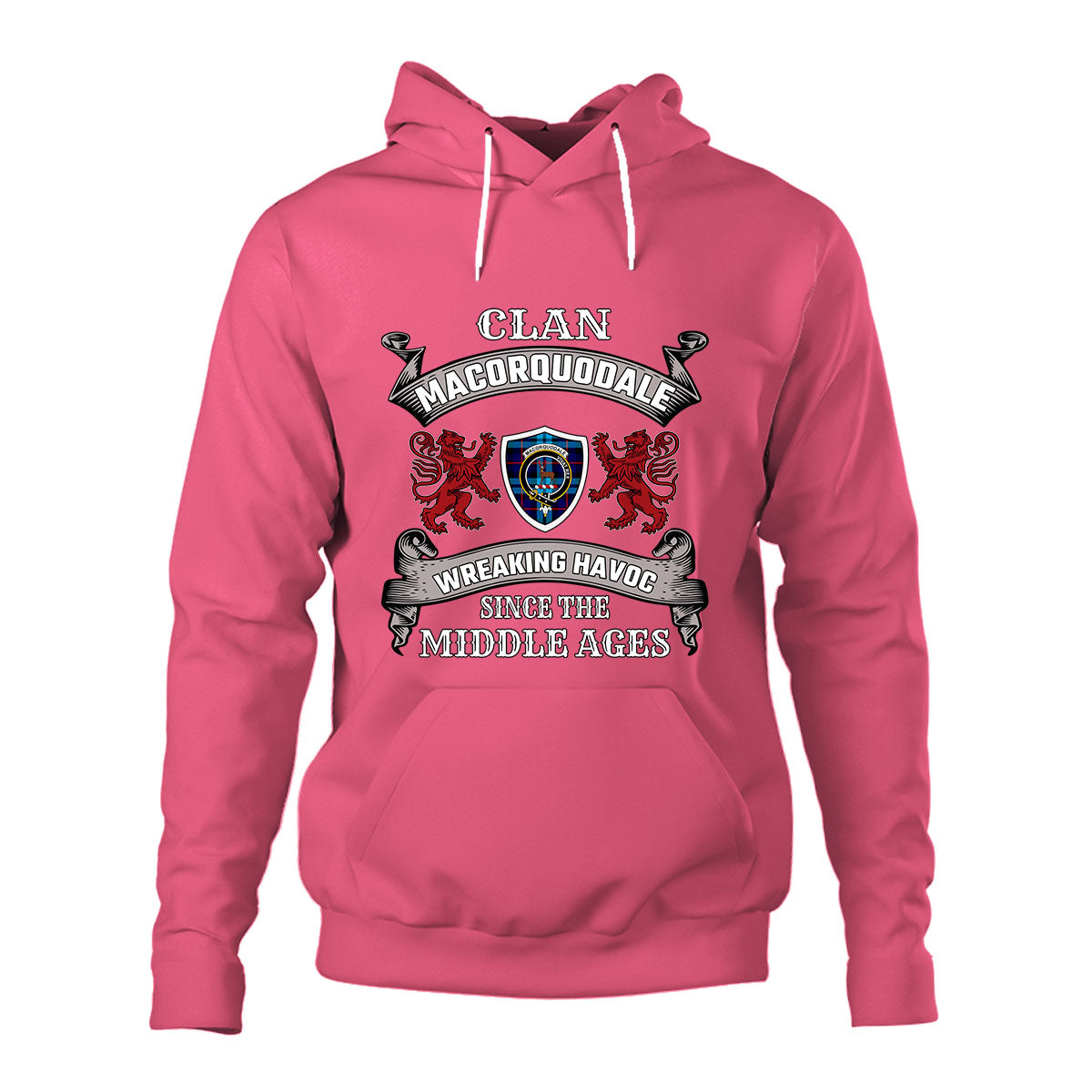 McCorquodale Family Tartan - 2D Unisex Hoodie