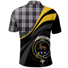 Scott 02 Tartan Polo Shirt - Royal Coat Of Arms Style