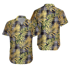 Scott 02 Tartan Vintage Leaves Hawaiian Shirt