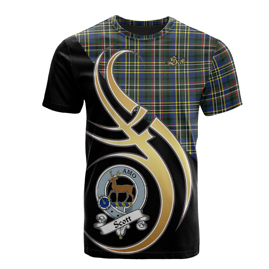 Scott Green Modern Tartan T-shirt - Believe In Me Style