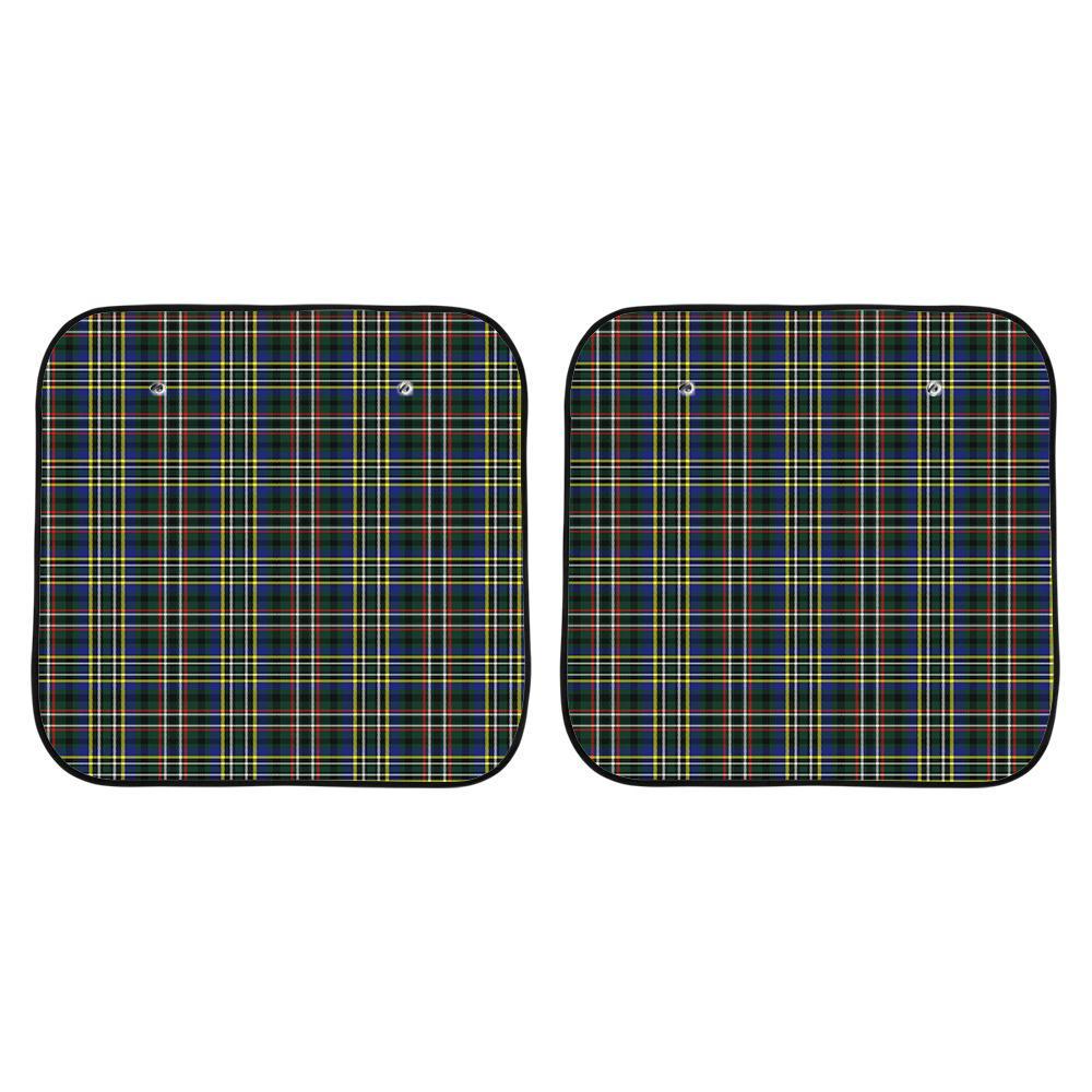 Scott Green Modern Tartan Car Sun Shade - 2 Pieces
