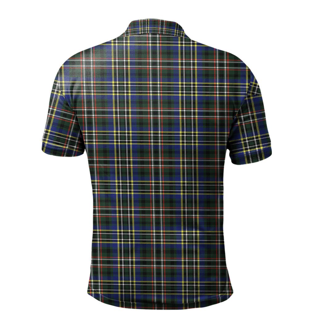 Scott Green Modern Tartan Polo Shirt