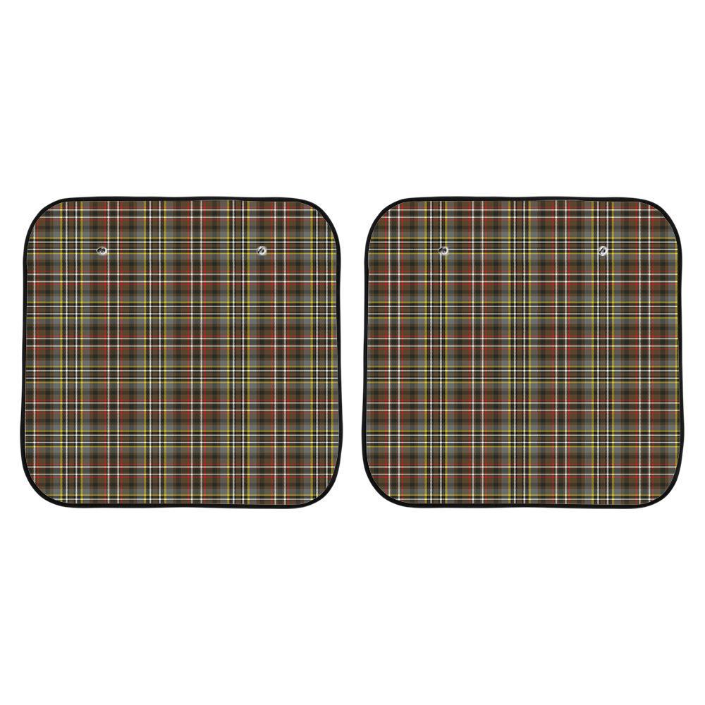 Scott Green Weathered Tartan Car Sun Shade - 2 Pieces