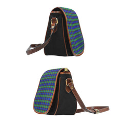 Sempill Modern Tartan Saddle Handbags