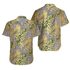 Shaw Dress Tartan Vintage Leaves Hawaiian Shirt