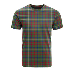Shaw Green Modern Tartan T-Shirt