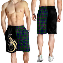 Shaw Modern Tartan Crest Men's Short PM8
