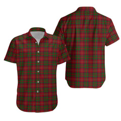Shaw of Tordarroch Red Dress Tartan Hawaiian Shirt