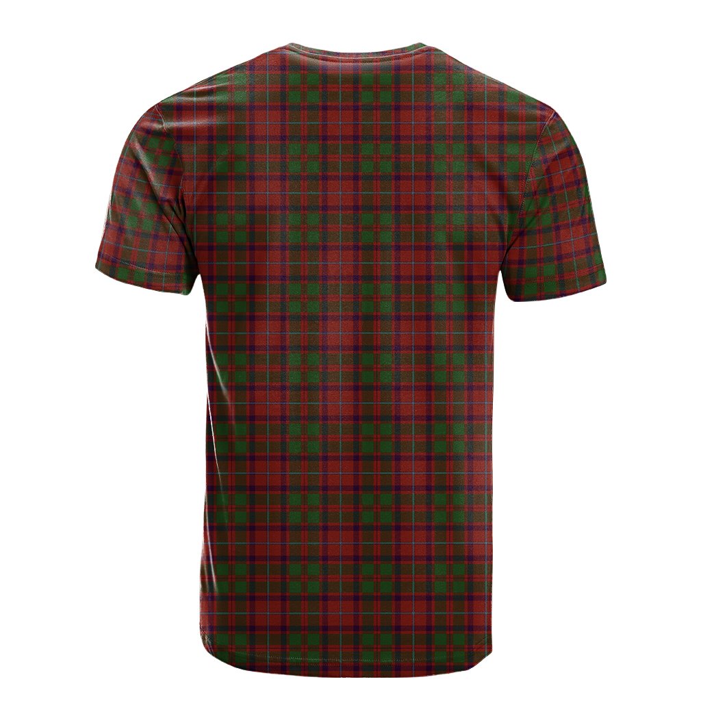 Shaw of Tordarroch Red Dress Tartan T-Shirt