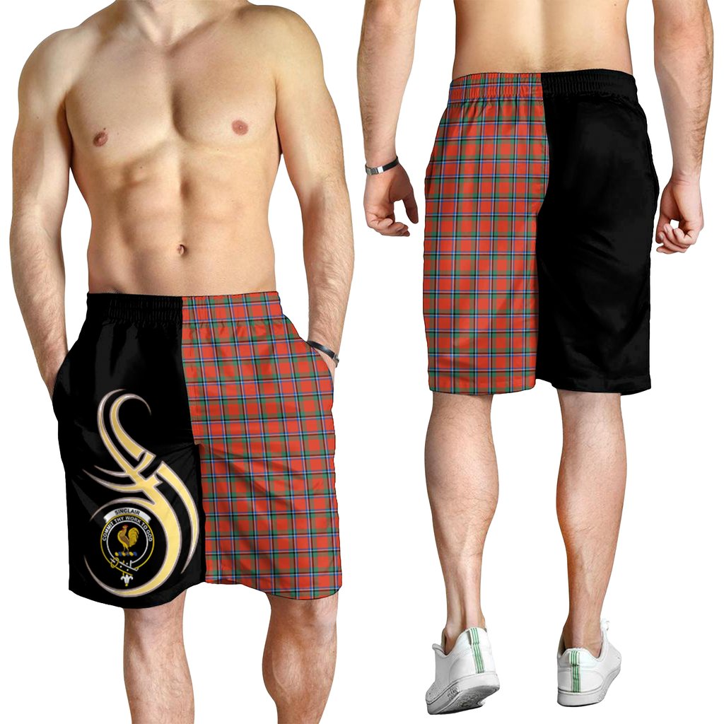 Sinclair Ancient Tartan Crest Men's Short PM8