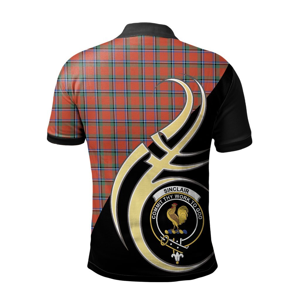 Sinclair Ancient Tartan Polo Shirt - Believe In Me Style