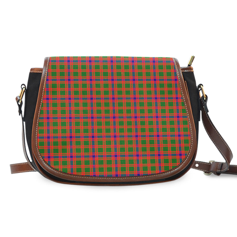 Skene Modern Tartan Saddle Handbags