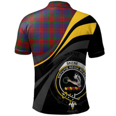 Skene of Cromar 01 Tartan Polo Shirt - Royal Coat Of Arms Style