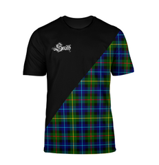 Smith Modern Tartan - Military T-Shirt