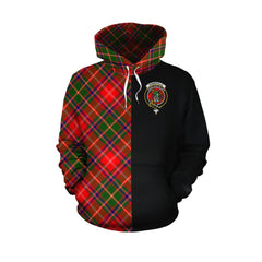 Somerville Modern Tartan Hoodie Half of Me - Cross Style