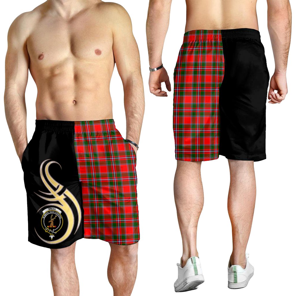 Spens Modern Tartan Crest Men's Short PM8