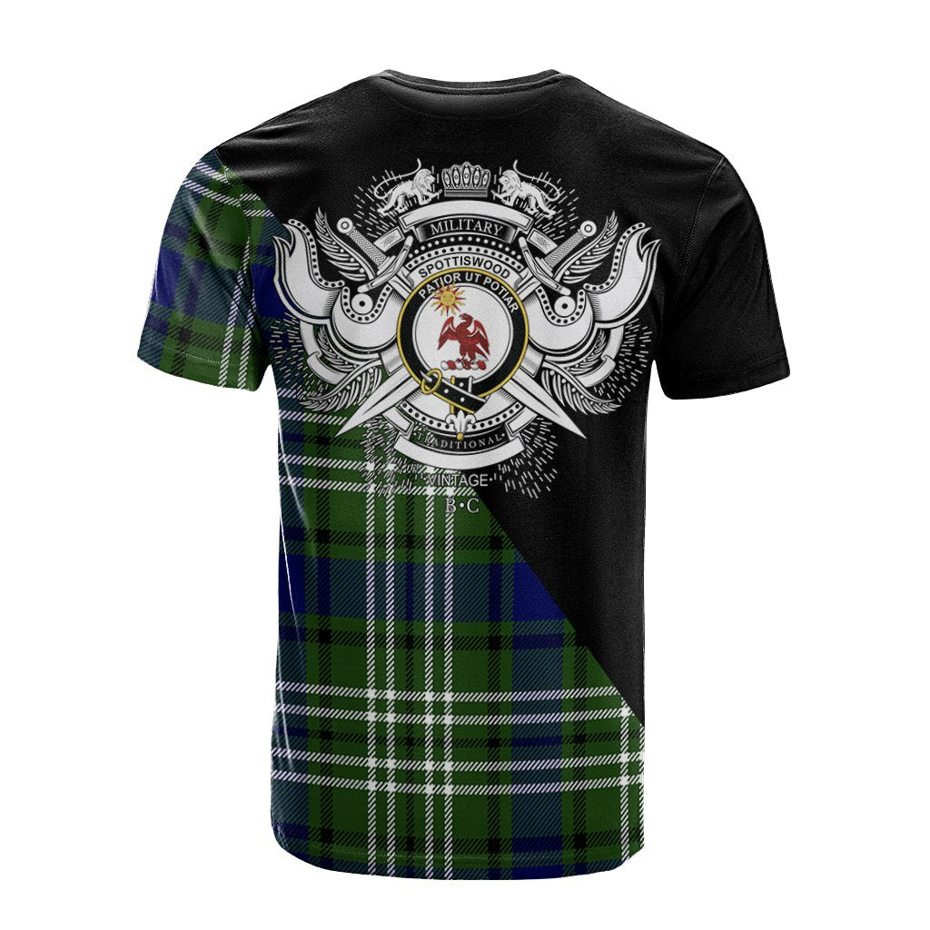 Spottiswood Tartan - Military T-Shirt
