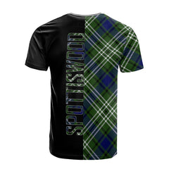 Spottiswood Tartan T-Shirt Half of Me - Cross Style