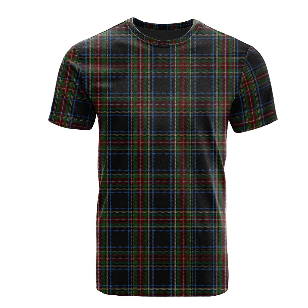 Stewart Black 02 Tartan T-Shirt