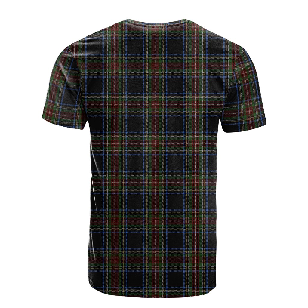 Stewart Black 02 Tartan T-Shirt