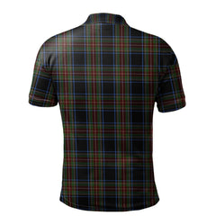 Stewart Black 02 Tartan Polo Shirt