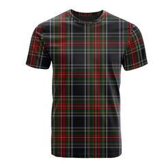 Stewart Black 03 Tartan T-Shirt