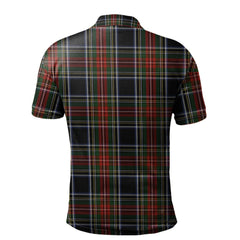 Stewart Black 03 Tartan Polo Shirt