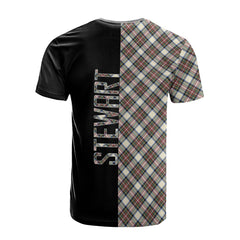 Stewart Dress Ancient Tartan T-Shirt Half of Me - Cross Style