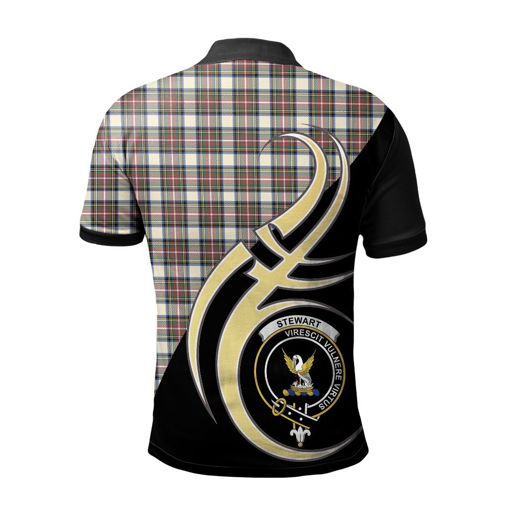 Stewart Dress Ancient Tartan Polo Shirt - Believe In Me Style