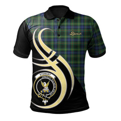 Stewart Hunting Modern Tartan Polo Shirt - Believe In Me Style
