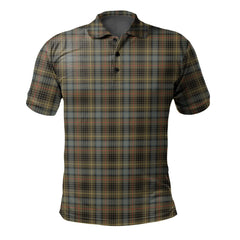 Stewart Hunting Weathered Tartan Polo Shirt